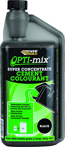 Everbuild OPTITONBK Opti-Tone - Colorante de cemento (1 L), color negro