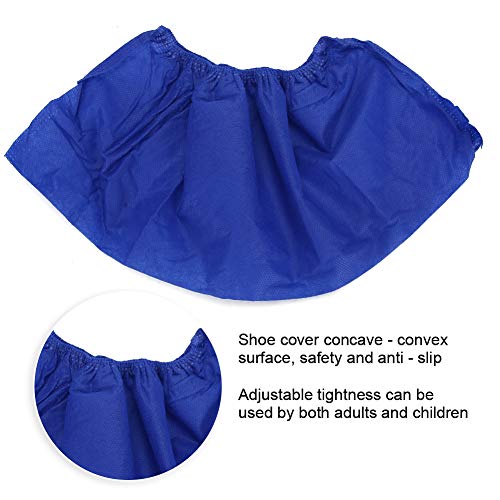 Exblue Cubrezapatos Desechables, 100 Piezas Cubrezapatos Antideslizantes Cubrezapatos Resistentes al Desgaste Cubre Botas para el hogar Taller Libre de Polvo Limpieza de la casa