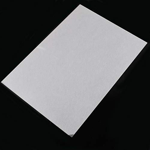 EXCEART 4 Piezas de Láminas Retráctiles Artesanales Película Termoencogible Papel de Película de Arte Retráctil en Blanco para Proyectos de Manualidades de Bricolaje para Niños