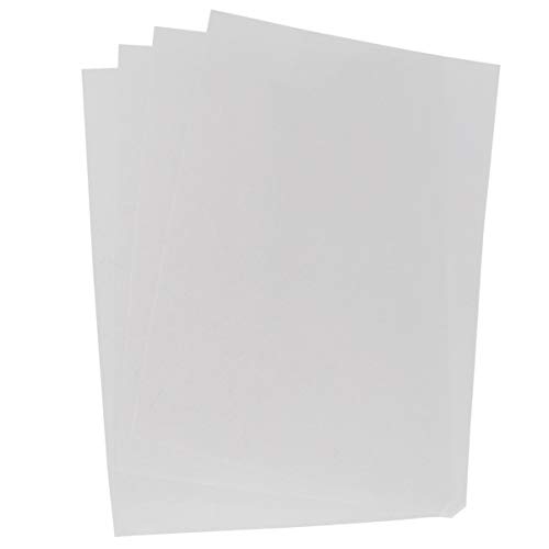 EXCEART 4 Piezas de Láminas Retráctiles Artesanales Película Termoencogible Papel de Película de Arte Retráctil en Blanco para Proyectos de Manualidades de Bricolaje para Niños