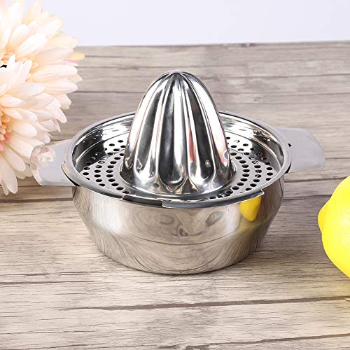 Exprimidor manual, acero inoxidable Estable Duradero antideslizante para restaurantes de cocina Los hoteles usan exprimidor de frutas exprimidor de exprimidor