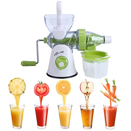 Exprimidor, Material ABS, Exprimidor Manual de Frutas Exprimidor de Limón Exprimidor de Naranja, Orange Lemon Fruits Vegetal Fresh Juicer Extractor Multifuncional 100% Healthy Natural Juice Maker