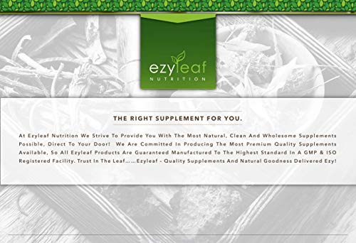 Ezyleaf Bacopa Monnieri | 120 Capsulas Veganas | Para Ayudar en el Aprendizaje, la Memoria y el Concentracion | Nootropico | Pastillas para Estudiar | Sin OGM y Sin Gluten o Sabores Artificiales