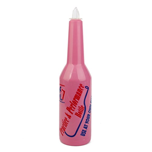 F Fityle 2 Botellas para Cócteles Flair Botella Bar Pub Vino Coctelera - Rosado