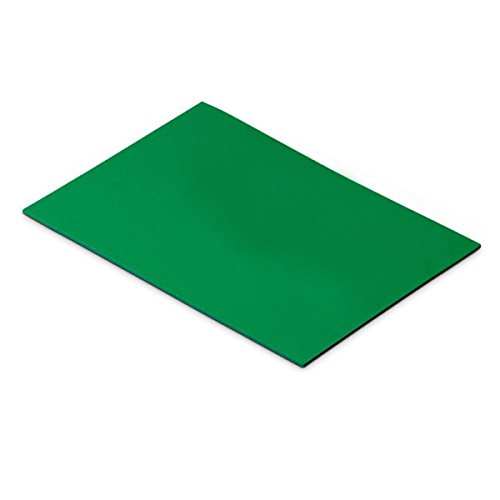 Faibo 655-04 - Pack de 10 láminas de goma Eva, 40 x 60 cm, color verde