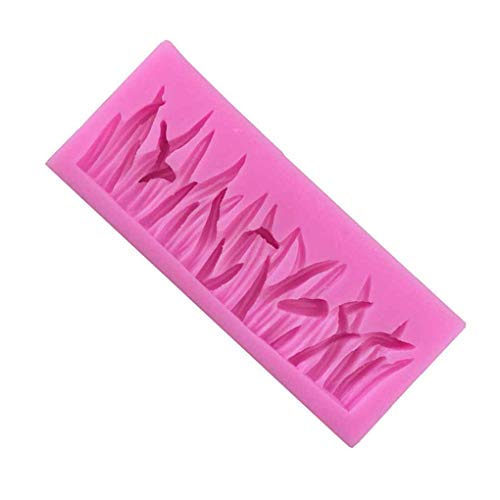 Fangfeen Forma césped Pastel de Silicona del Molde la Pasta de azúcar Galleta del Chocolate Molde del Caramelo Pudín Mollete moldes para Hornear Herramientas de Bricolaje