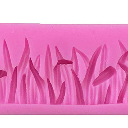 Fangfeen Forma césped Pastel de Silicona del Molde la Pasta de azúcar Galleta del Chocolate Molde del Caramelo Pudín Mollete moldes para Hornear Herramientas de Bricolaje
