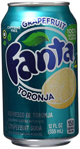 Fanta, Gaseosas (Grapefruit) - 355 ml.