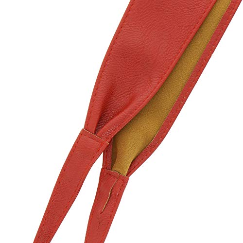 FASHIONGEN - Cinturón obi cuero artificial Mica - Rojo, S-M