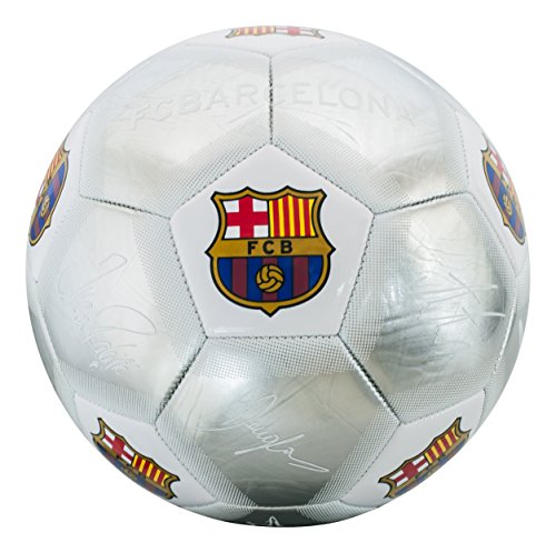 FCB Barcelona Kids 'bc04934 Barcelona Plata Firma tamaño 5 de fútbol, Multicolor