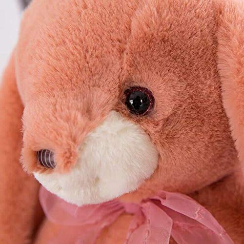 FCS Juguete de Peluche 51 norme Rosa Oreja Larga Conejo Almohada Gigante Oso Marrón Peluche Relleno Suave Regalo