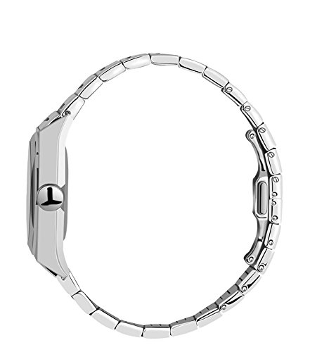 FDC – Navidad Regalo Relojes Hombre Fashion Fecha Acero Inoxidable Reloj de Pulsera de Cuarzo japonés Monstruo de Las Galletas Pixel Art