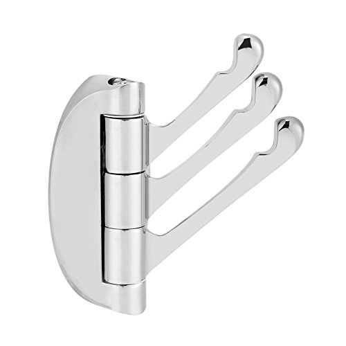 Fdit Dormitorio Baño Gancho Giratorio Tres Brazos Capa Sombrero Ganchos Montaje en Pared Rail Bata Cocina Moderno Hotel Hardware Utensilios Utilidad Gancho Perchero Rack Rack Rack Rack Rack Rack Rack