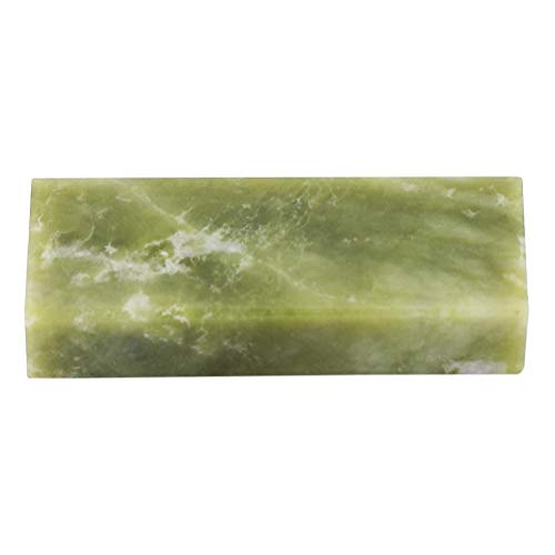 Fdit Grano Afilador Piedra Natural Esmeralda Piedra Tamaño Pequeño Pulido Piedra de Afilar Piedra de 2 Lados #10000(Verde)