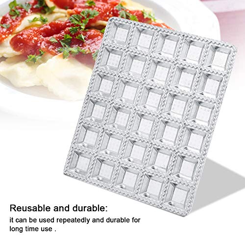 Fdit Molde de Acero Inoxidable para Ravioles Dumpling de Pastelería Fabricante de Utensilios de Cocina Mini Cuadrados