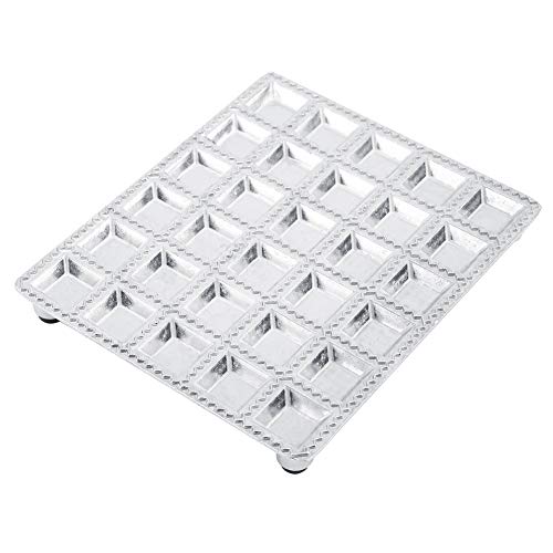Fdit Molde de Acero Inoxidable para Ravioles Dumpling de Pastelería Fabricante de Utensilios de Cocina Mini Cuadrados