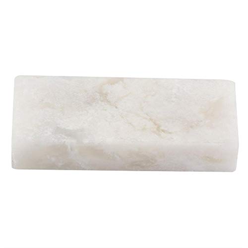 Fdit Socialme-EU Grano Afilador Piedra Natural Esmeralda Piedra Tamaño Pequeño Pulido Piedra de Afilar Piedra de 2 Lados #10000(Blanco)