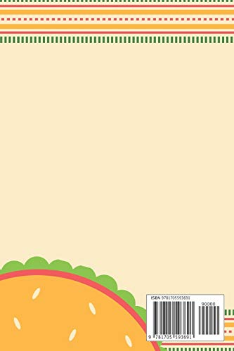 Feed Me Tacos: Funny Blank Recipes Food Journal Keepsake Cookbook Meal Prep Organizer Ingredients Planner Menu List Create Your Own Taco Tuesday ... Gift Grill Cinco De Mayo Party Food Truck