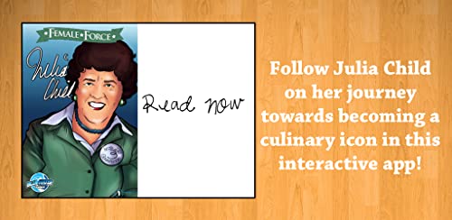 Female Force: Julia Child Interactive Comic Book App