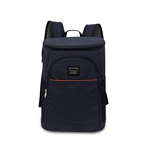 FengHui 18L refrigerador aislado caja de almuerzo del bolso del almuerzo grande enfriador mochila bolsa Azul, valor: Azul