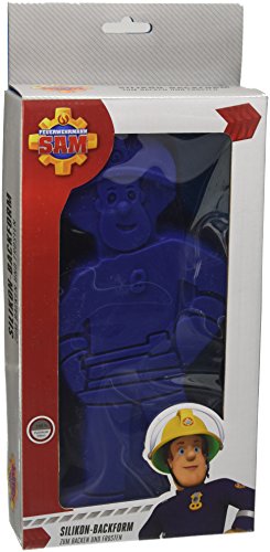 Feuerwehrmann Sam Silikon Backform im Geschenkkarton