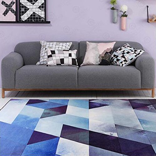 FFF8 Alfombras Alfombras Alfombras rectangulares Modernas Alfombras Simples Alfombras Suaves Sala de Estar Estera de café Dormitorio Mesitas de Noche Alfombras geométricas