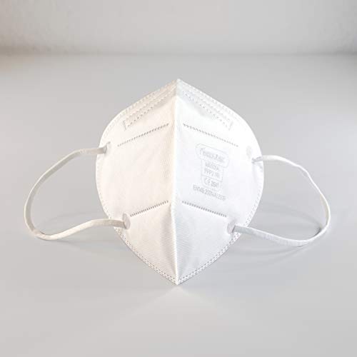 FFP2 - Mascarillas de protección respiratoria premium en un paquete único hermético, 4 capas de protección de las vías respiratorias con CE (NB2841), 10 unidades.
