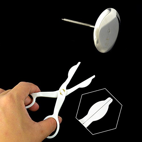 FiedFikt Kit de suministros para decoración de pasteles con 1 tijeras para ribetes,1 uñas de flor,juego de herramientas para decoración de pasteles para cupcakes