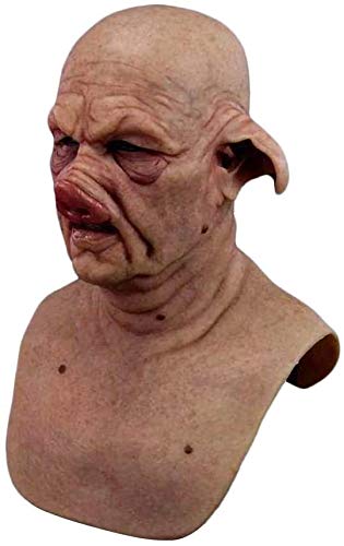 Fiesta de Halloween Fiesta de Halloween Mostrar celebración Prop decoración de la barra Cos Cosplay Animal Cerdo Maniac fantasma horror Máscara de la mascarada de la máscara de cerdo Sombrero Cabeza,
