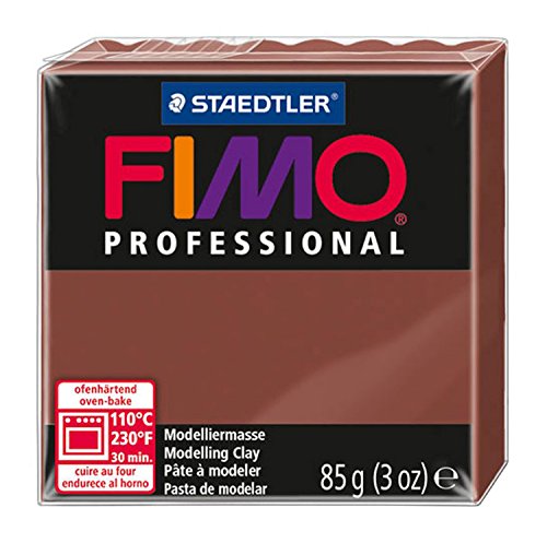 Fimo 8004-77 ST Pasta de modelar, Marrón, 85G