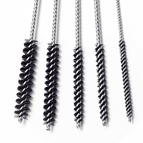 FineGood Carburadores Carbon Dirt Jet Remove Cleaner, 13 hilos de limpieza Set + 10 Cleaning Needles + 5 Nylon Brushes Tool Kit para motocicleta ATV Moped Welder Carb