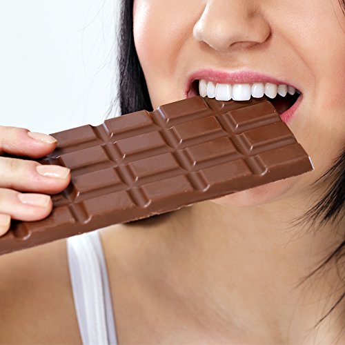 FineGood - Moldes de silicona para chocolate, 40 cavidades, con moldes para hacer chocolate, para postres caseros, gomitas y bombas de grasa, 2 unidades