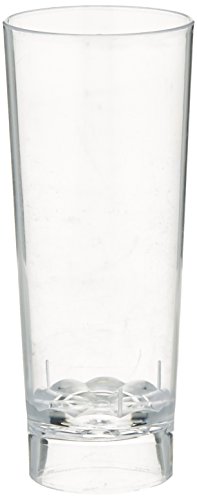 Fineline Settings - Vaso de chupito (10 unidades, 2 onzas), transparente