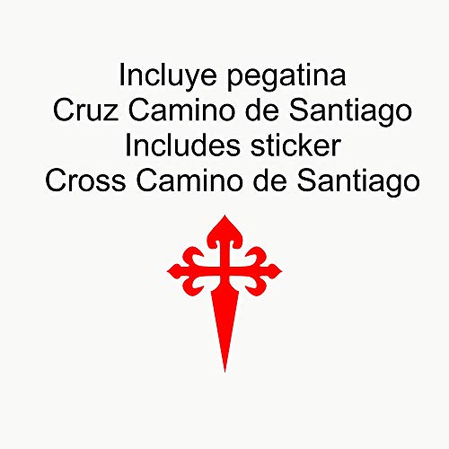 Finoly Pin Camino de Santiago para Ropa Varios Diseños a Escoger (Precio por 1 unidad) Xacobeo Jacobeo (Pin Cruz Tau Templaria Templarios)