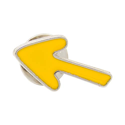 Finoly Pin Camino de Santiago para Ropa Varios Diseños Xacobeo Jacobeo (Pin Flecha Amarilla Camino Santiago)
