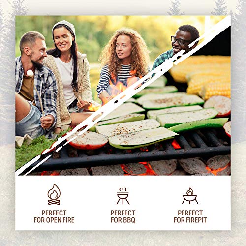 FireBuilder - Pastillas de Encendido para Chimenea y Barbacoa. Muy fácil de Usar sin necesitar Otro Producto. Sin químicos. No Produce Malos olores ni Humo. Encendedor Natural y ecológico.