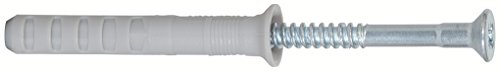 FISCHER 050354 - Taco clavo N 6X40/10 nylon S (50) (Envase de 50 ud.)