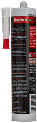 Fischer Cemento Express Gris Oscuro (Cartucho de 310 ml), 512348