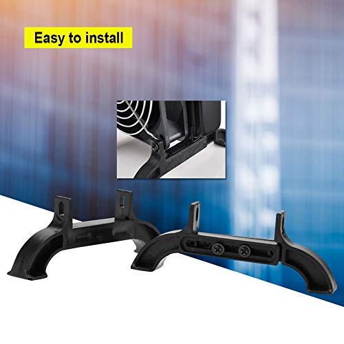 Fishlor Soporte enfriado por Agua del Soporte de la Fila, Soporte Enfriador Ajustable del Soporte de la Fila refrigerado por Agua R45 para la PC de la computadora Refrigeración por Agua
