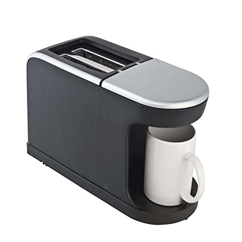 FISHTEC ® Breakfast 2 en1 - Cafetera - Tostador 900 w
