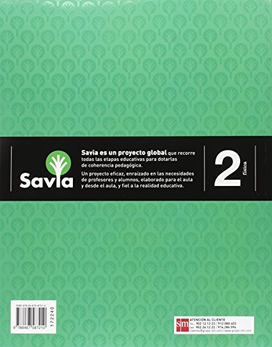 Física. 2 Bachillerato. Savia - 9788467587210