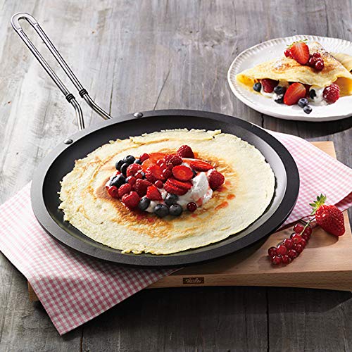 Fissler 5638628100 - Crepera, color negro
