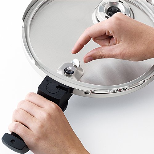 Fissler 610-700-10-000/0 Vitavit Comfort - Olla a presión rápida (26 cm, 10 L)