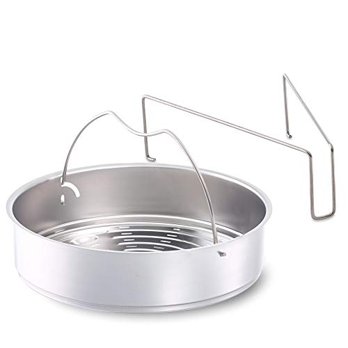 Fissler / Cestillo perforado con trípode para olla a presión, con un diámetro de 22 cm