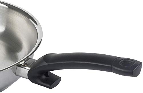 Fissler Crispy Steelux Classic - Sartén para inducción (28 cm)