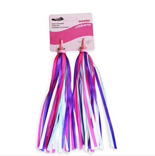Fiyuer 3 Pares serpentinas Bicicleta de Colores Decoracion Kids Scooter,Bike Kids niños Patinete Bicicleta Manillar Colorido serpentinas Cinta Flor