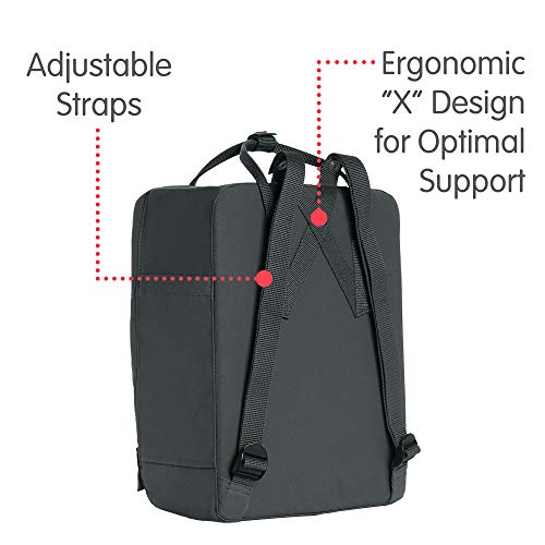 Fjällräven F23510, Mochilla Unisex, Verde (Forest Verde), 16 L (13 x 27 x 38 cm)