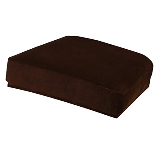 FLAMEER Fundas de Taburete, Protector de Sillas de Comedor Lavable a Máquina 40x40cm - café