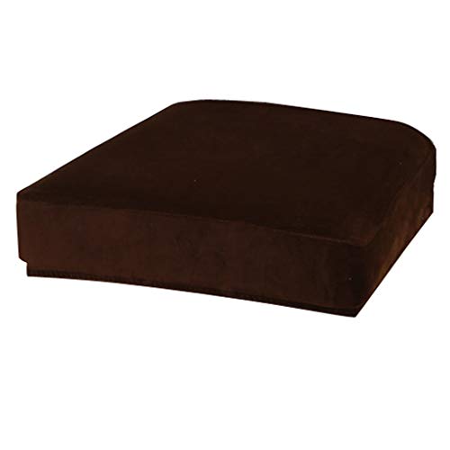 FLAMEER Fundas de Taburete, Protector de Sillas de Comedor Lavable a Máquina 40x40cm - café
