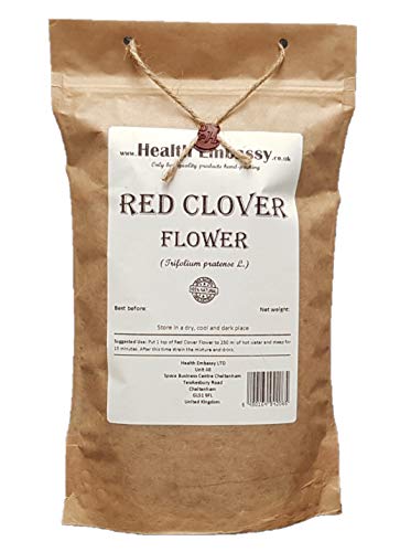 Flor del Trébol Rojo 50g ( Trifolium pratense ) té de hierbas / Red Clover Flower 50g - Health Embassy - 100% Natural